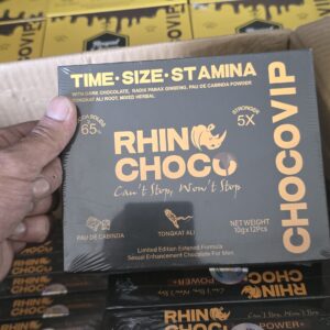 rhino choco vip 12 pcs