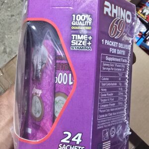 Rhino 69 purlple honey 24pcs