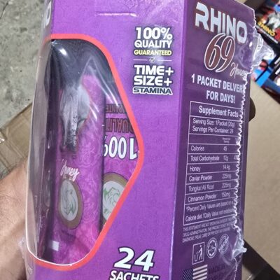 Rhino 69 purlple honey 24pcs