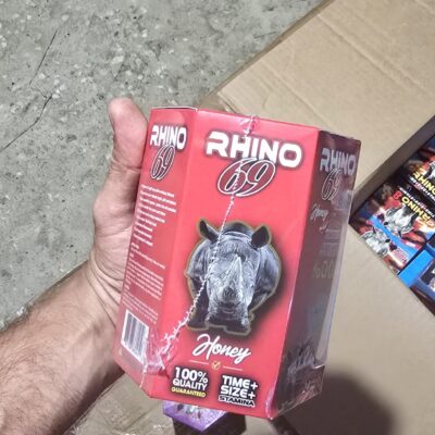 Rhino 69 red  honey 24pcs