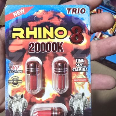 Rhino triple pak of 15 pcs 20000k 45pills